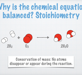 2.4. Stoichiometry. Conservation of mass