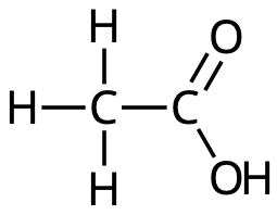 Acetic acid.
